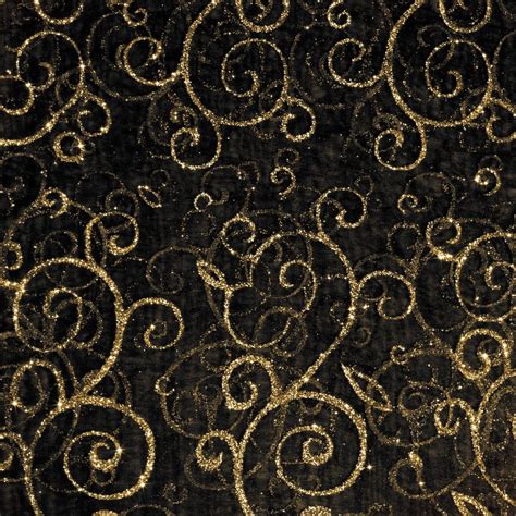 buttercream paisley fabric black metallic gold|Anderson's Black and Gold Paisley Mesh Fabric, 54 Inches x 40 .